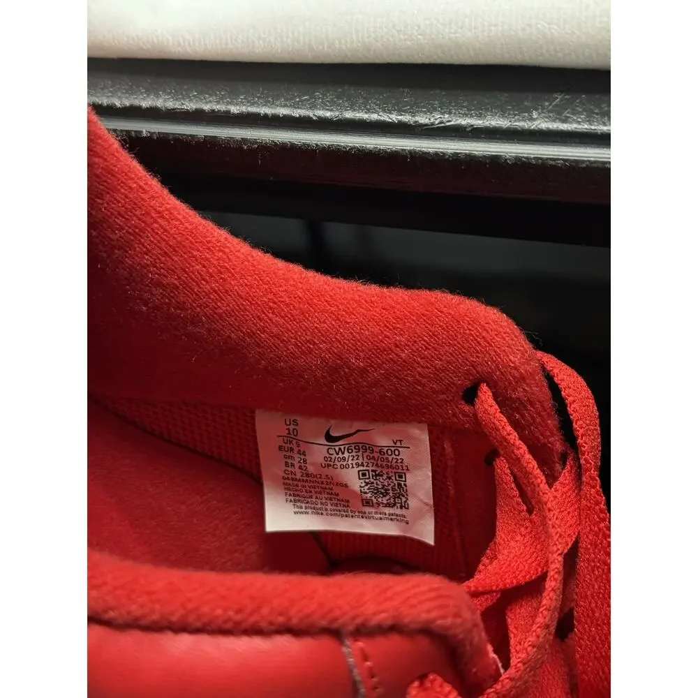 Nike Air Force 1 Low '07 LV8 1 'Triple Red' Men's CW6999-600 Men’s 10 New